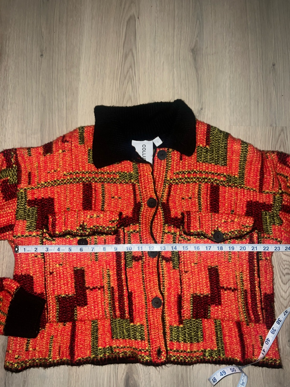 Collusion Geometric Sweater Size M - Picture 6 of 17